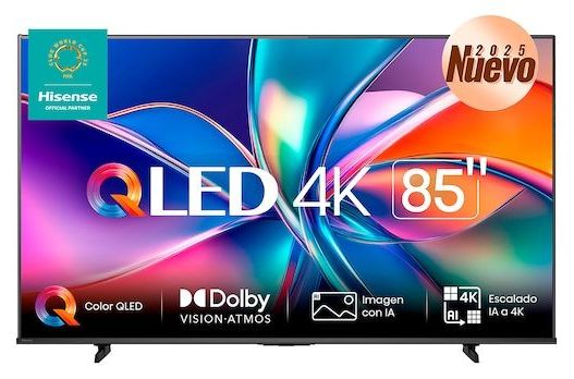 Televisión Hisense 85 pulgadas 85QD6QV