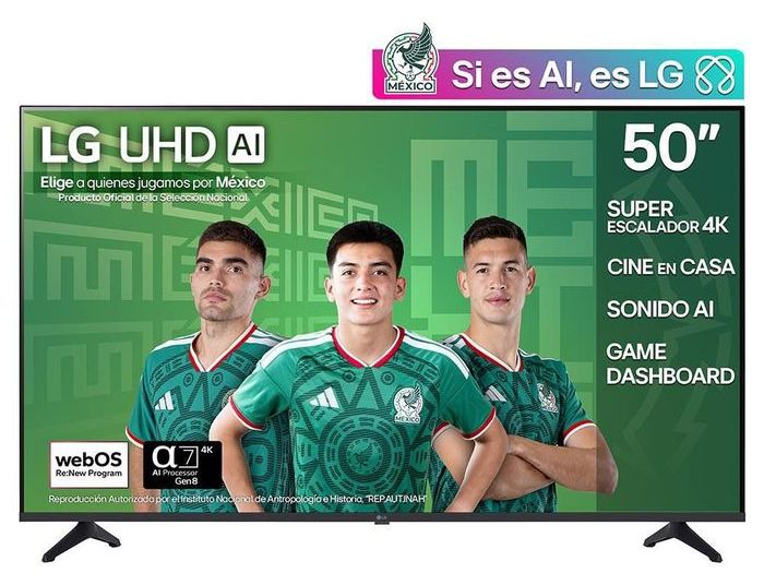 Televisión LG 50 pulgadas 50UA7300PSB