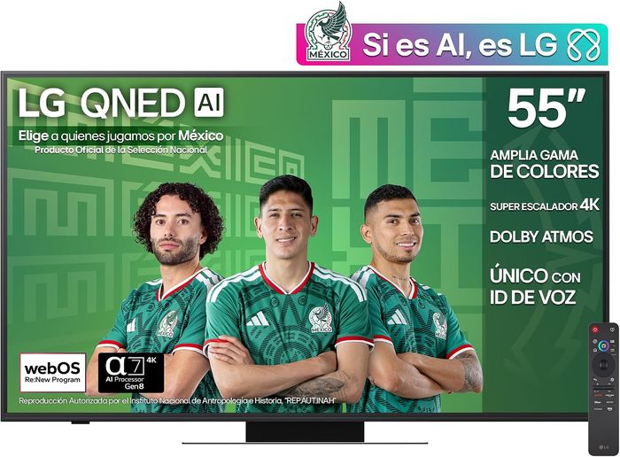 Televisión LG 55 pulgadas 55QNED83ASG